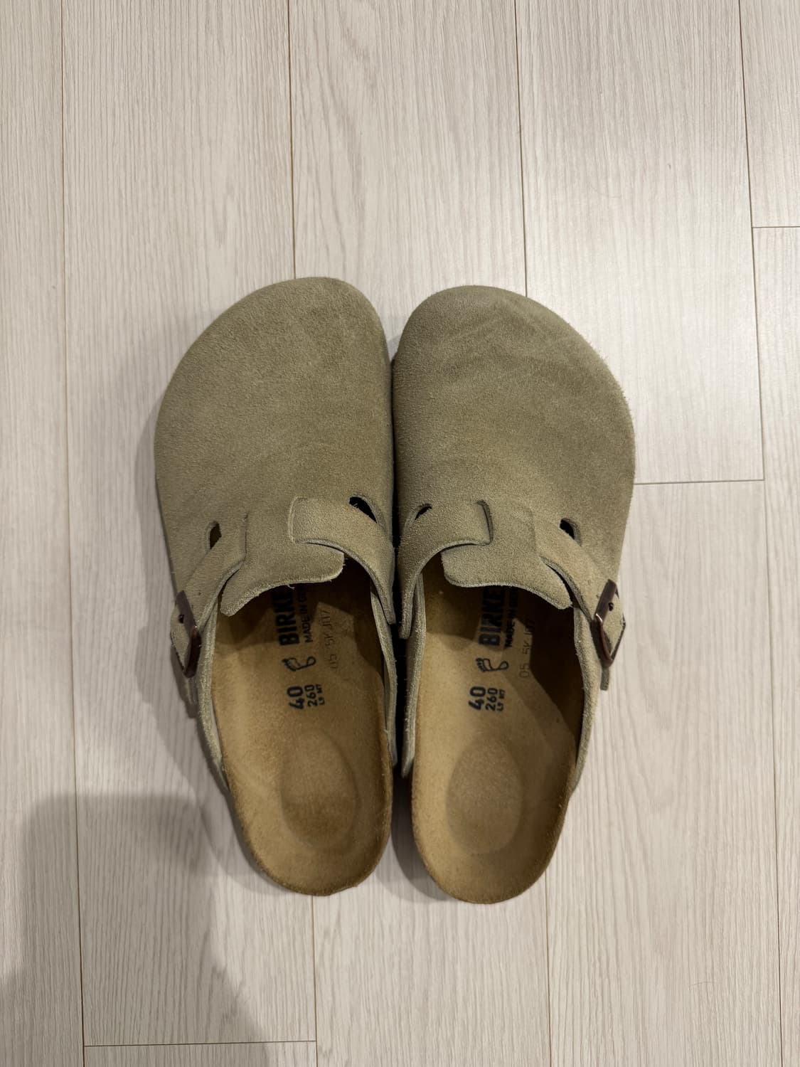 버켄스탁 보스턴 타우페 260 상품이미지1