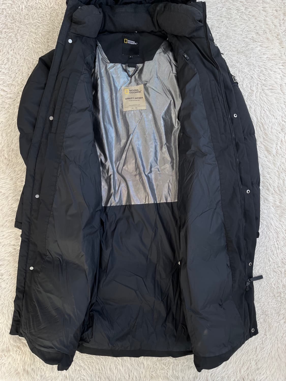 내셔널지오그래픽 덕다운 롱패딩/#105 상품이미지5