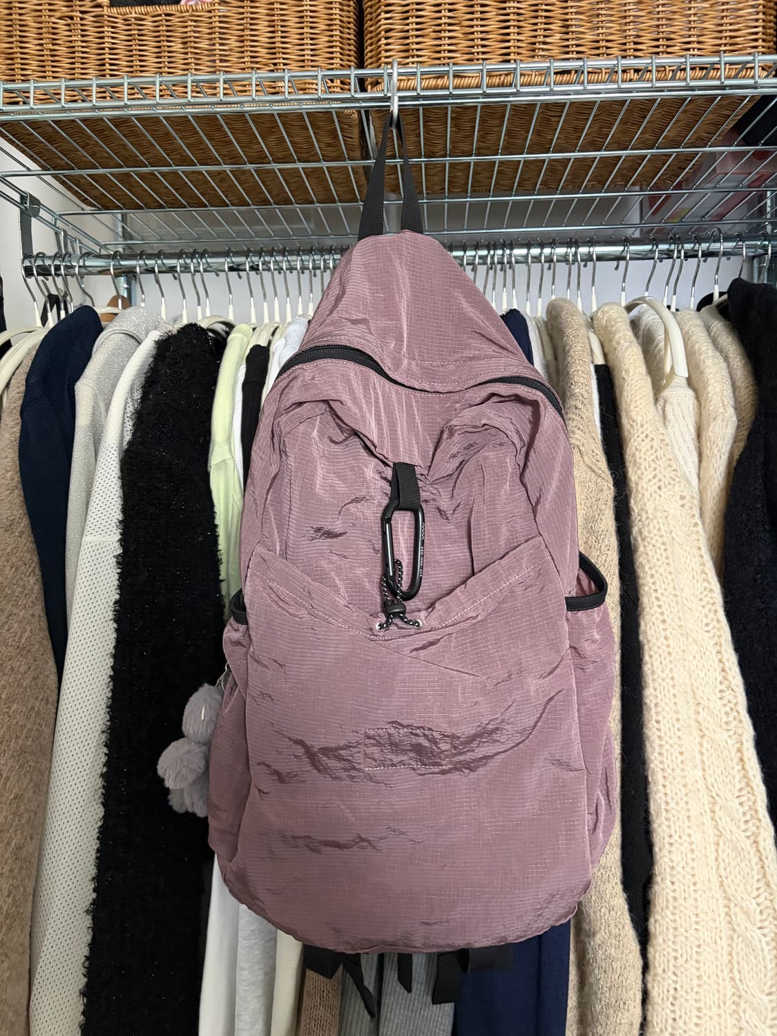 에메모가든 백팩 085 인디고핑크 상품이미지3