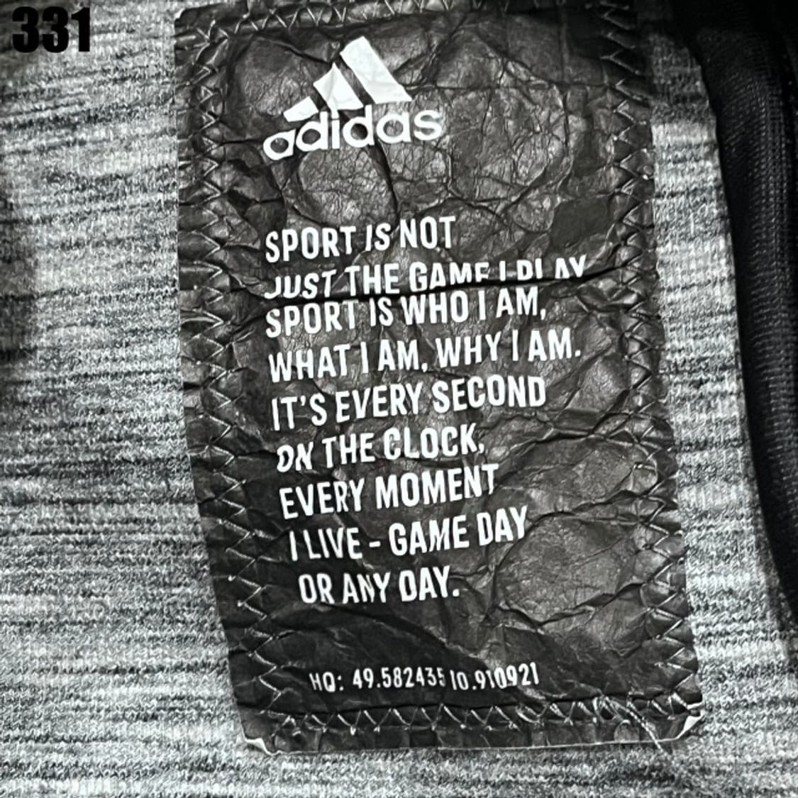 아디다스 회색 후드집업  상품이미지3