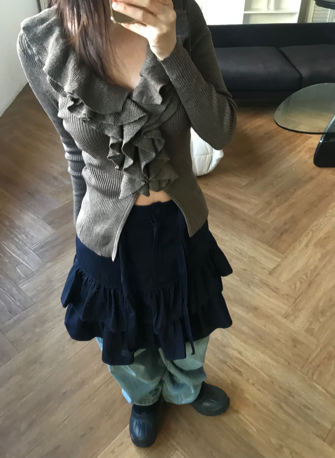 vintage frill top 상품이미지5