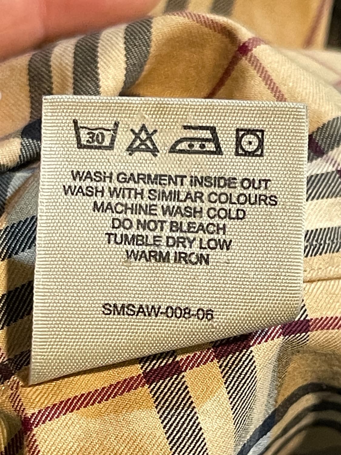 버버리 노바체크 긴팔 셔츠 상품이미지7