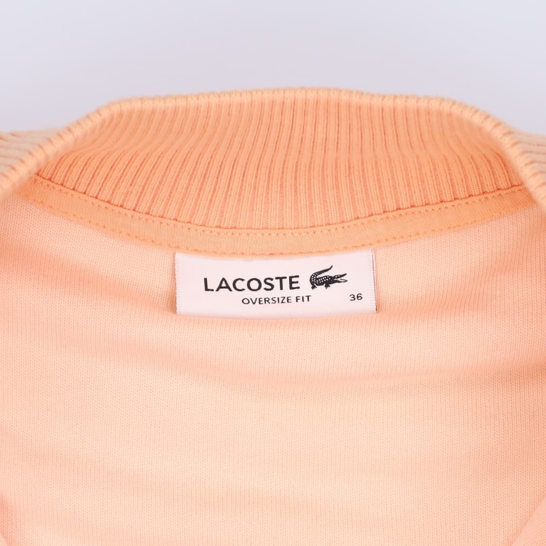 [36] 신형 라코스테 하프집업 루즈 핏 스웨트셔츠 반집업 3904 상품이미지5