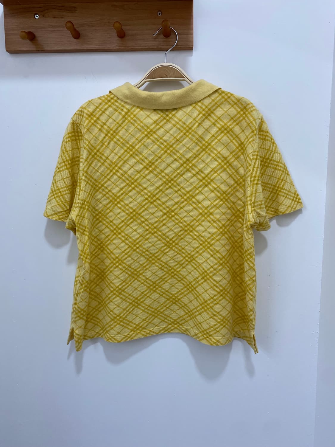Burberry 버터 옐로우 체크 PK 상품이미지6