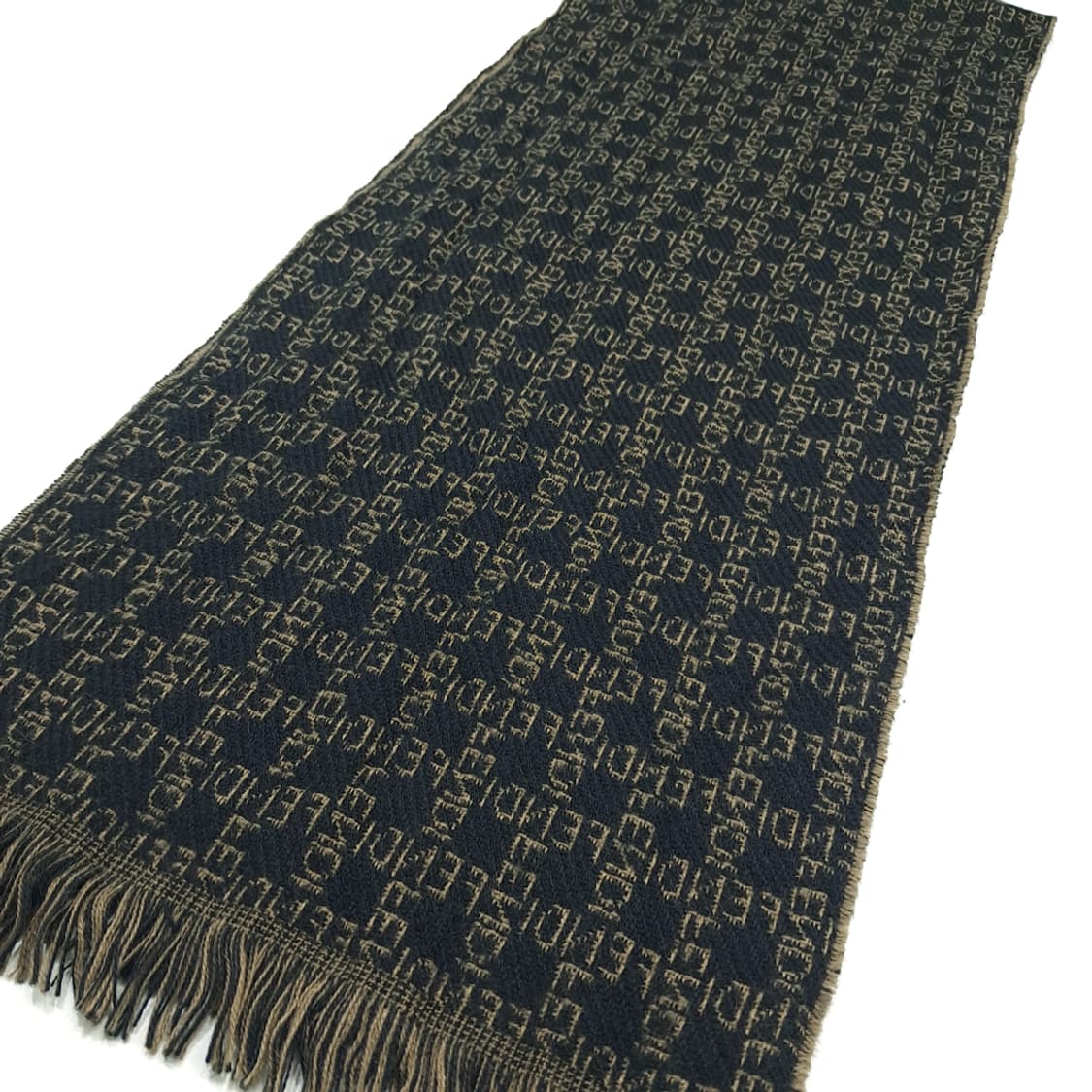 MX270 펜디 클래식 FF 패턴 울 목도리 머플러 상품이미지2