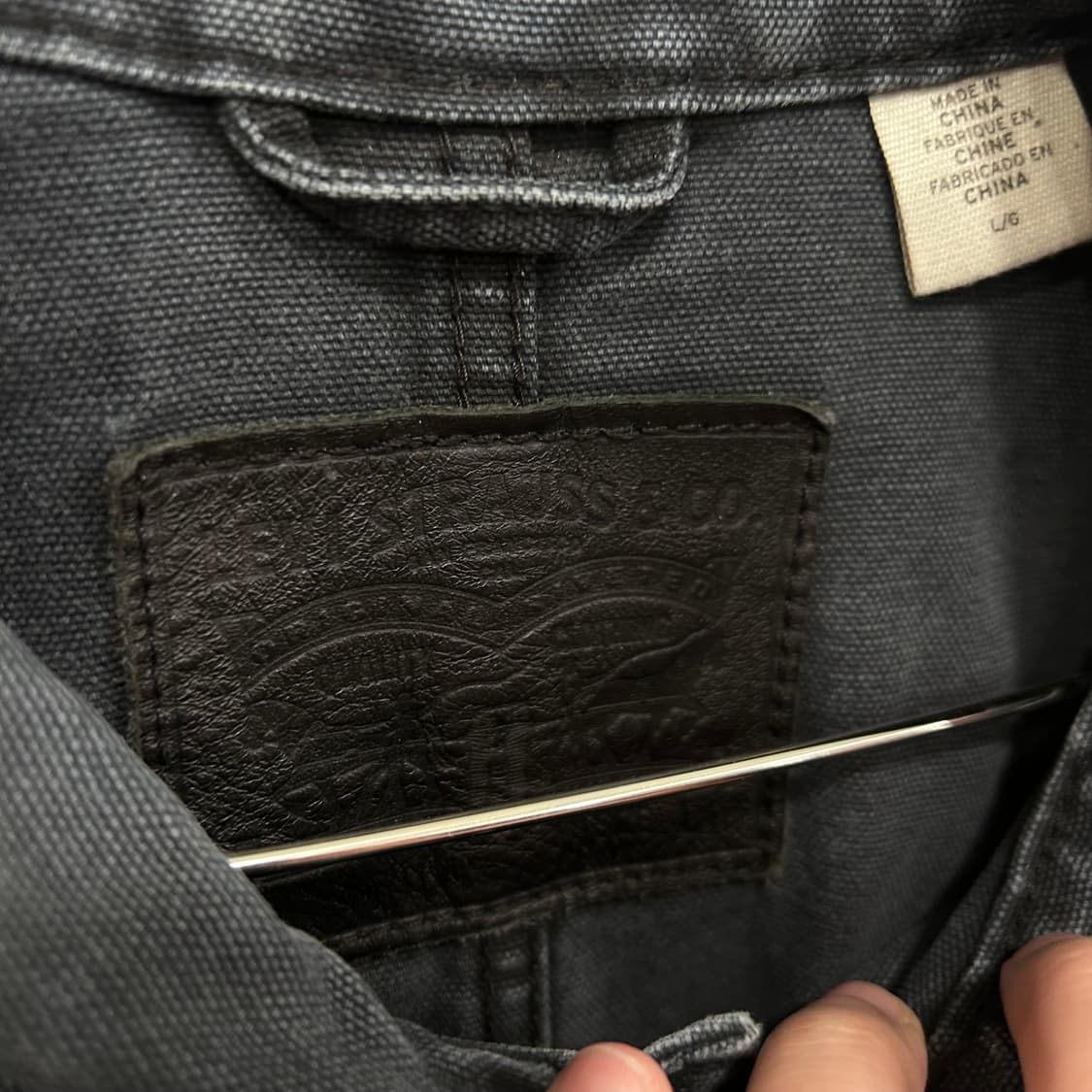 리바이스 빈티지 덕 캔버스 헤비코튼 워크초어자켓 상품이미지5