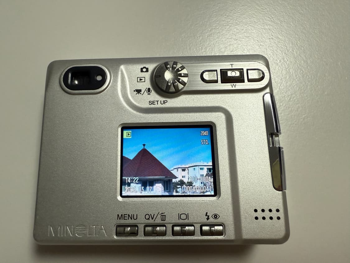 필카느낌,작례o) 미놀타 Minolta DiMAGE Xt 빈티지 디카 상품이미지5