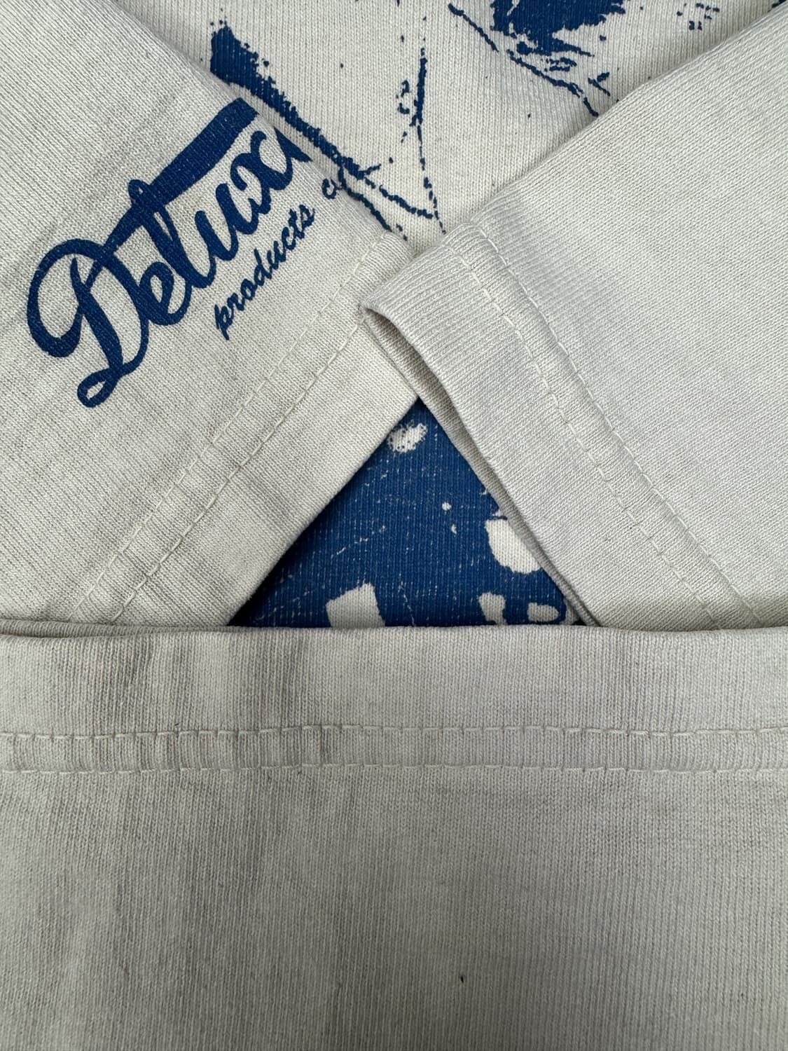 디럭스웨어 DELUXE WARE 핀업걸 백 프린트 티셔츠 M 상품이미지8