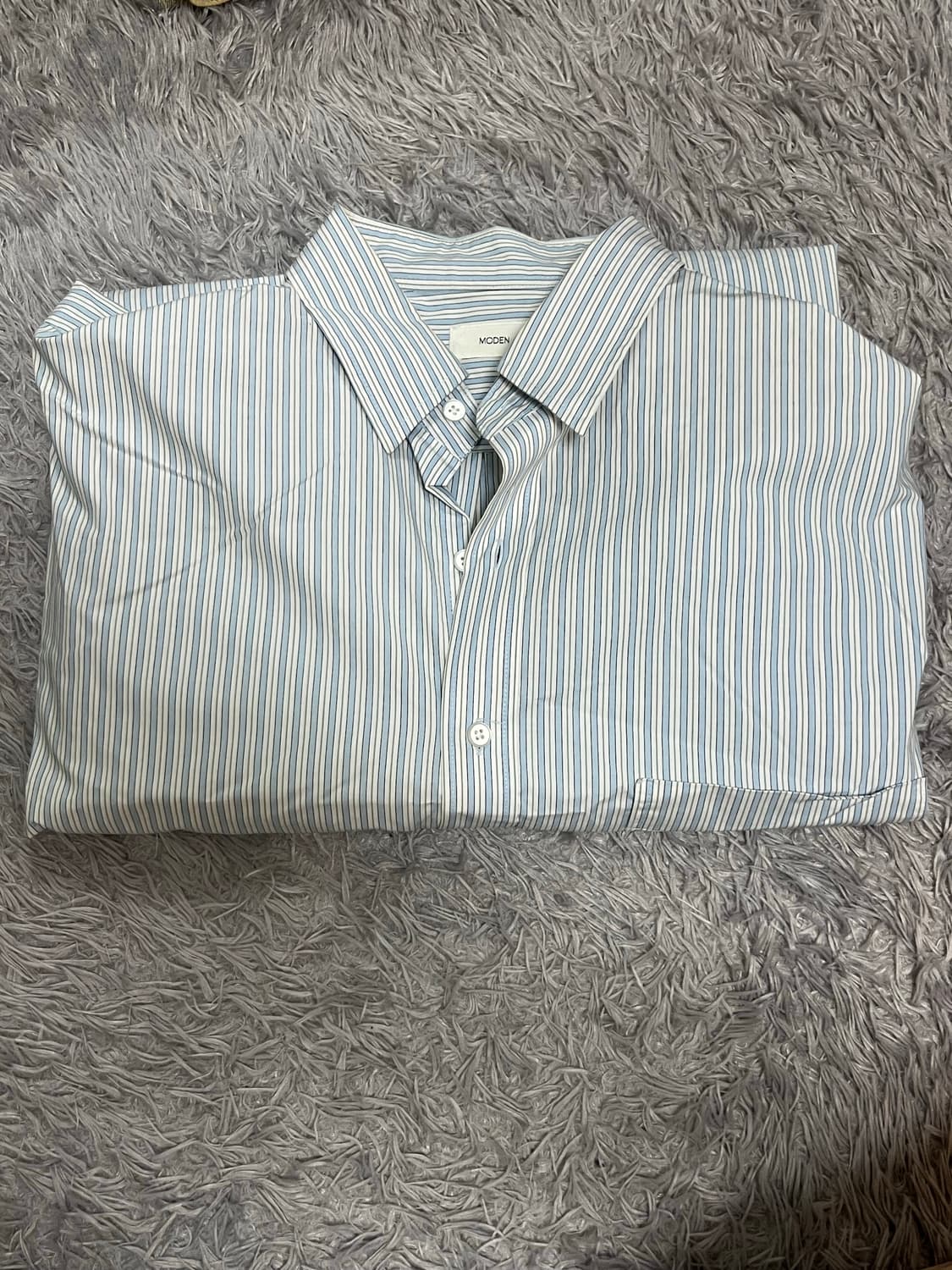 오버 스트라이프 셔츠 상품이미지6