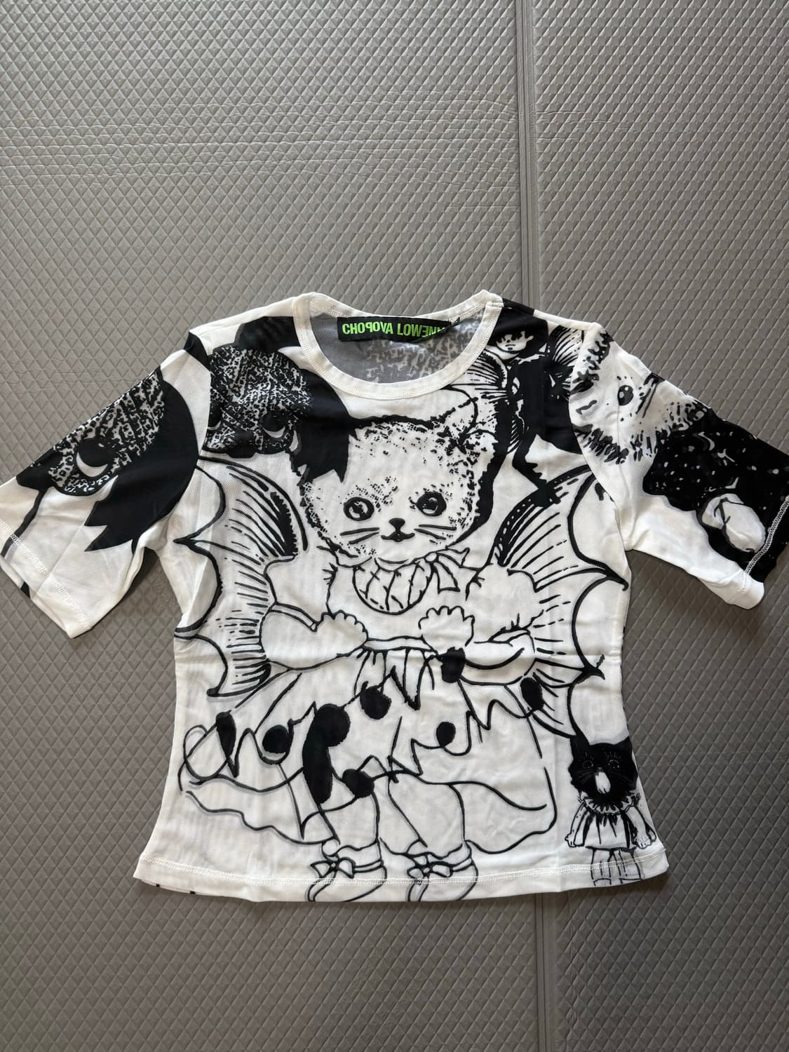 (S) 초포바 로위나 캣 컨소트 티  상품이미지1