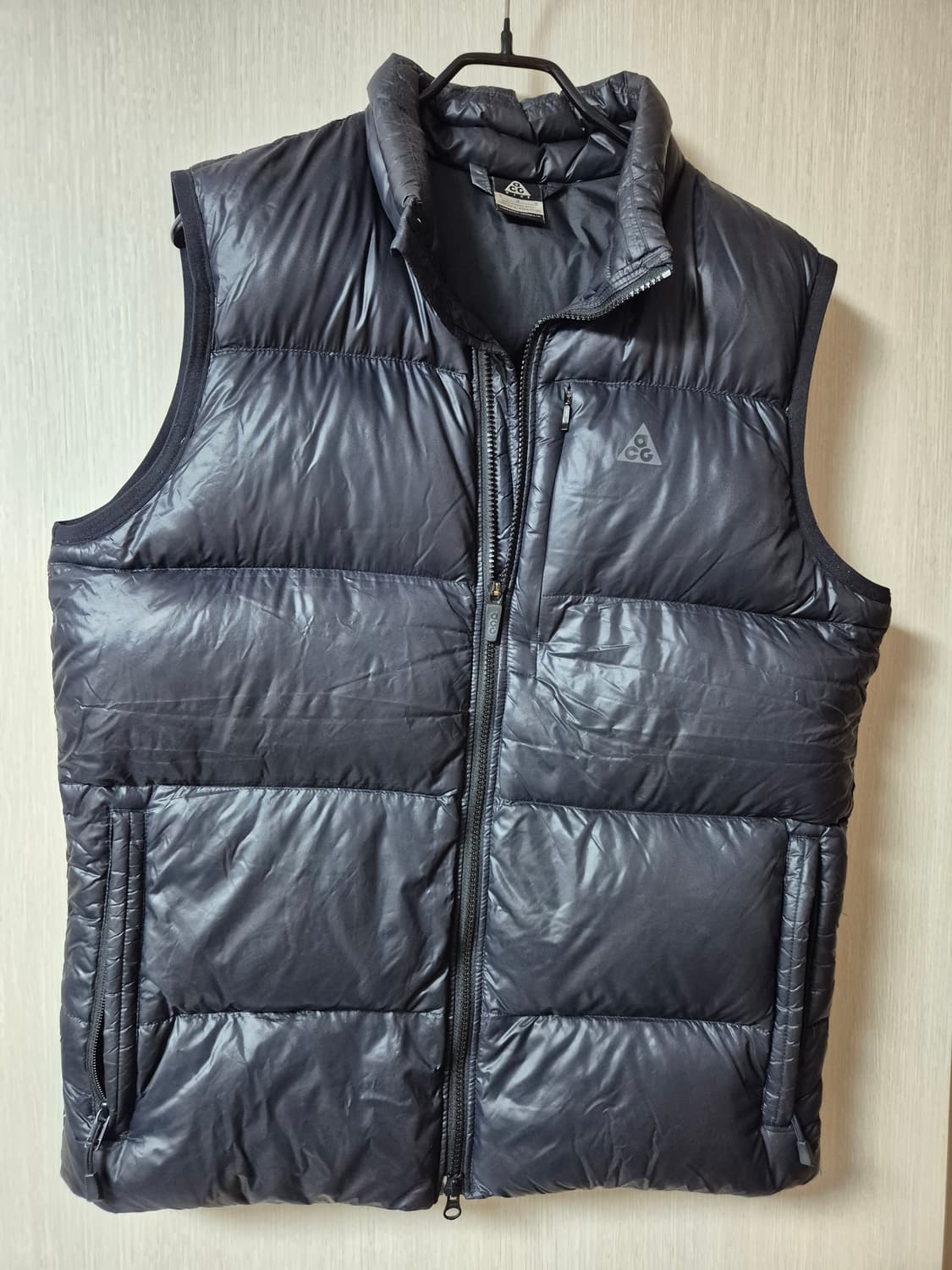 acg 나이키 ACG 구스다운 패딩 베스트 패딩조끼 M 블랙 상품이미지1