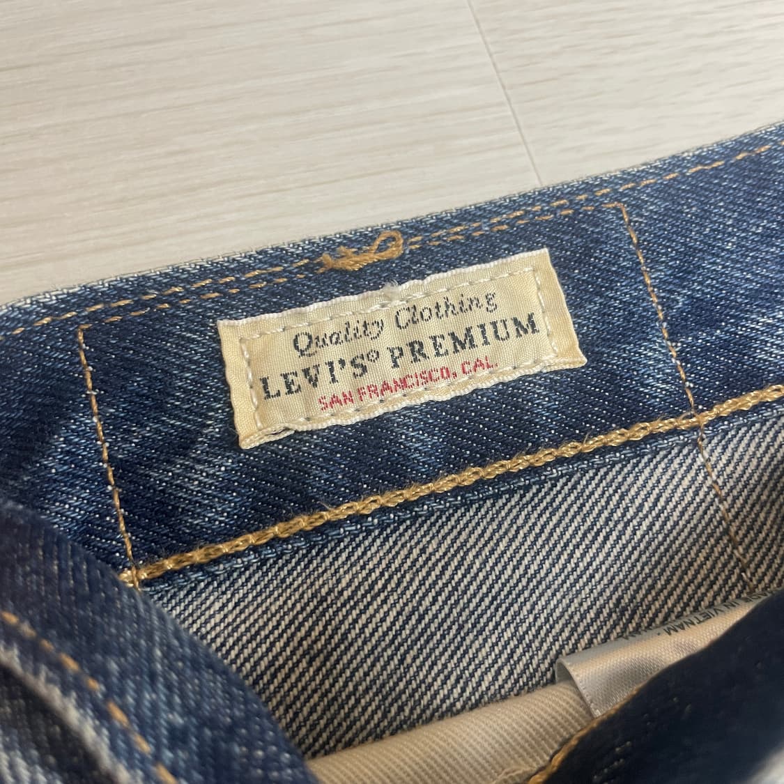 리바이스 568 루즈스트레이트 프리미엄 데님팬츠 상품이미지3