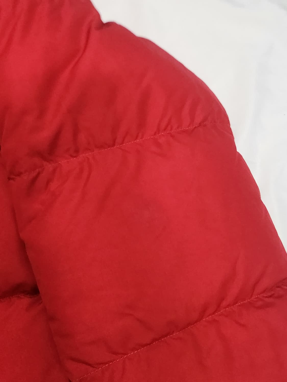 폴로 랄프 로렌 빈티지 푸퍼 레드 패딩  상품이미지10