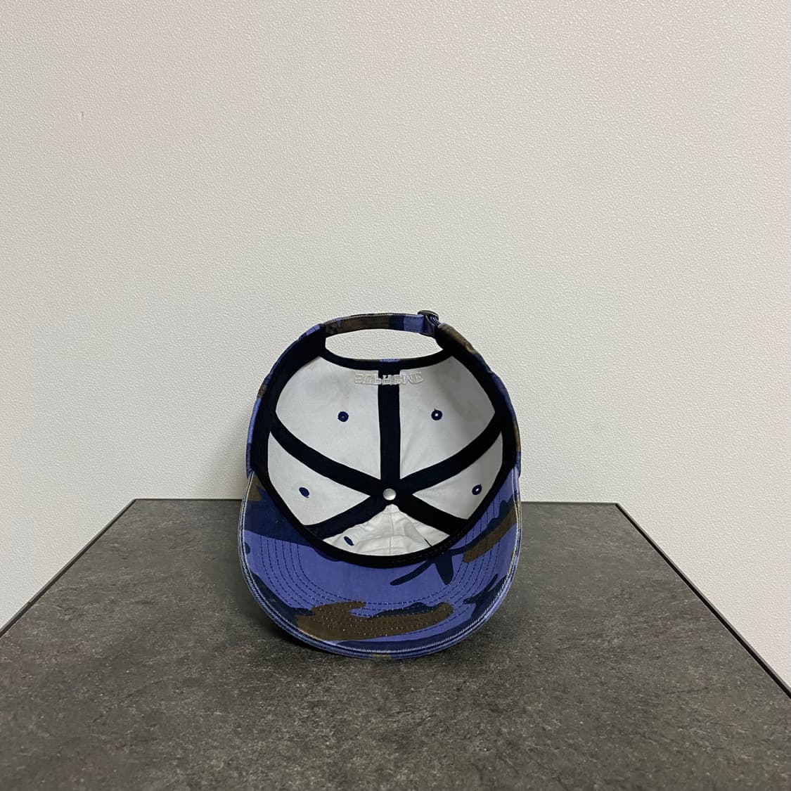 (OS) 슈프림 S로고 볼캡 모자 카모 네이비 상품이미지5