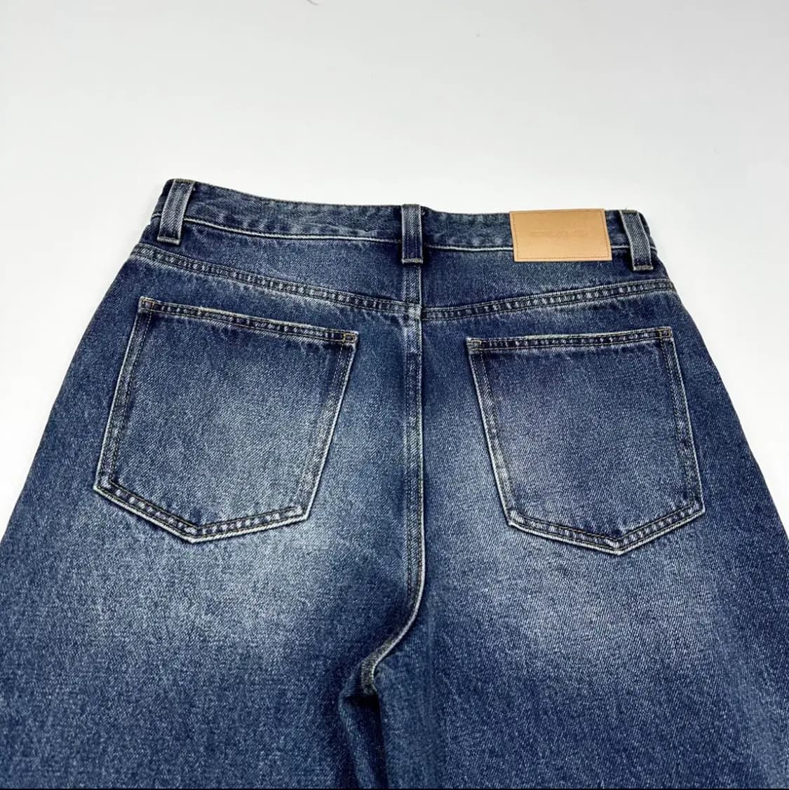 PLAC 플랙진 빈티지 워싱 루즈핏 와이드 데님팬츠 상품이미지5