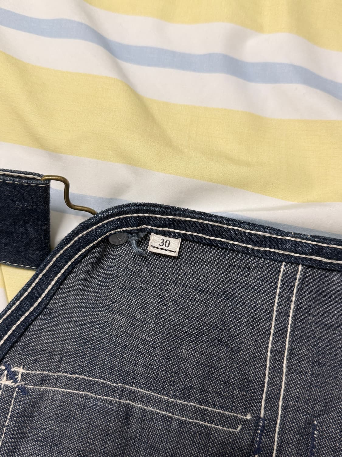 타임원클로딩 엣라코 데님 오버롤 30 상품이미지5