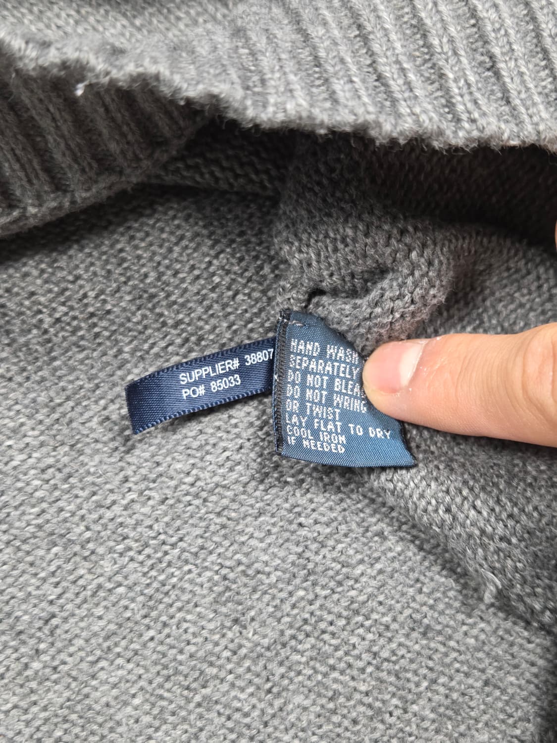 [폴로 랄프로렌] 포니 자수 코튼 하프집업 니트 | 00277 상품이미지5