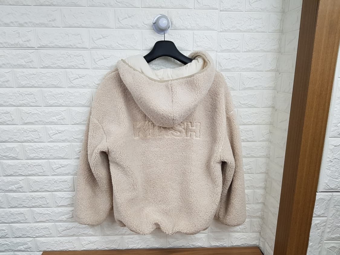 키르시 양털 후드집업 점퍼 1사이즈(오버핏 여성66 후리스) 상품이미지6