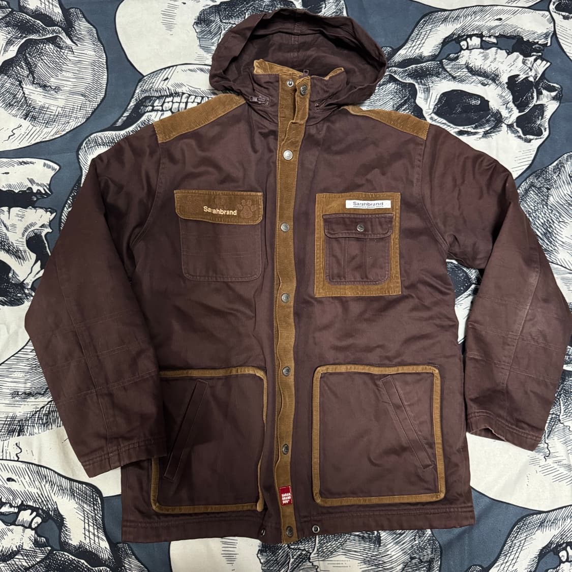 일본 빈티지 sarah brand 댕댕이 자켓 2사이즈  상품이미지5