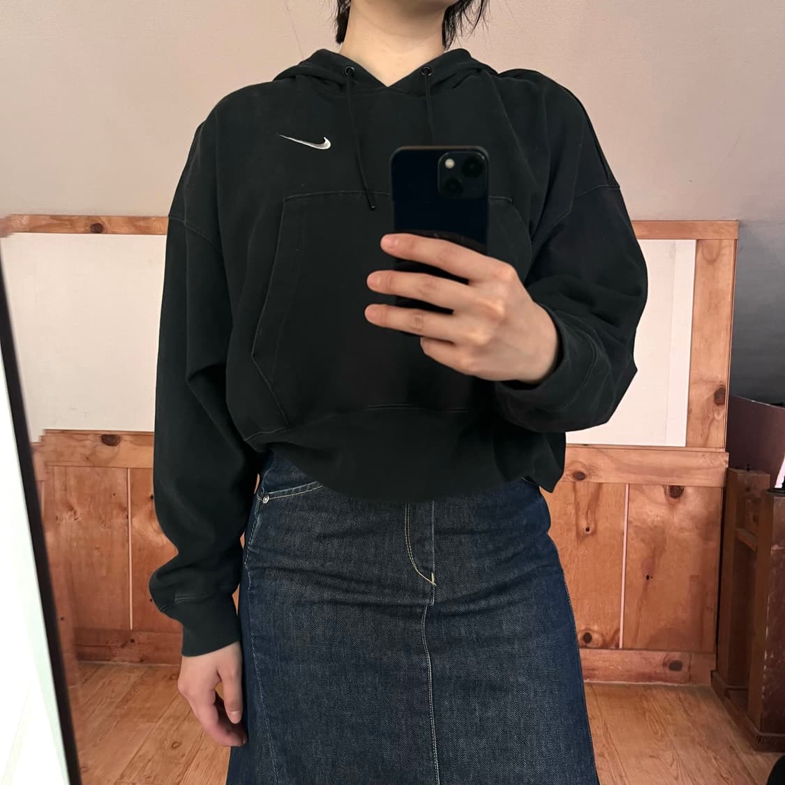 Nike 오버사이즈 저지 풀오버 후디 M 상품이미지1