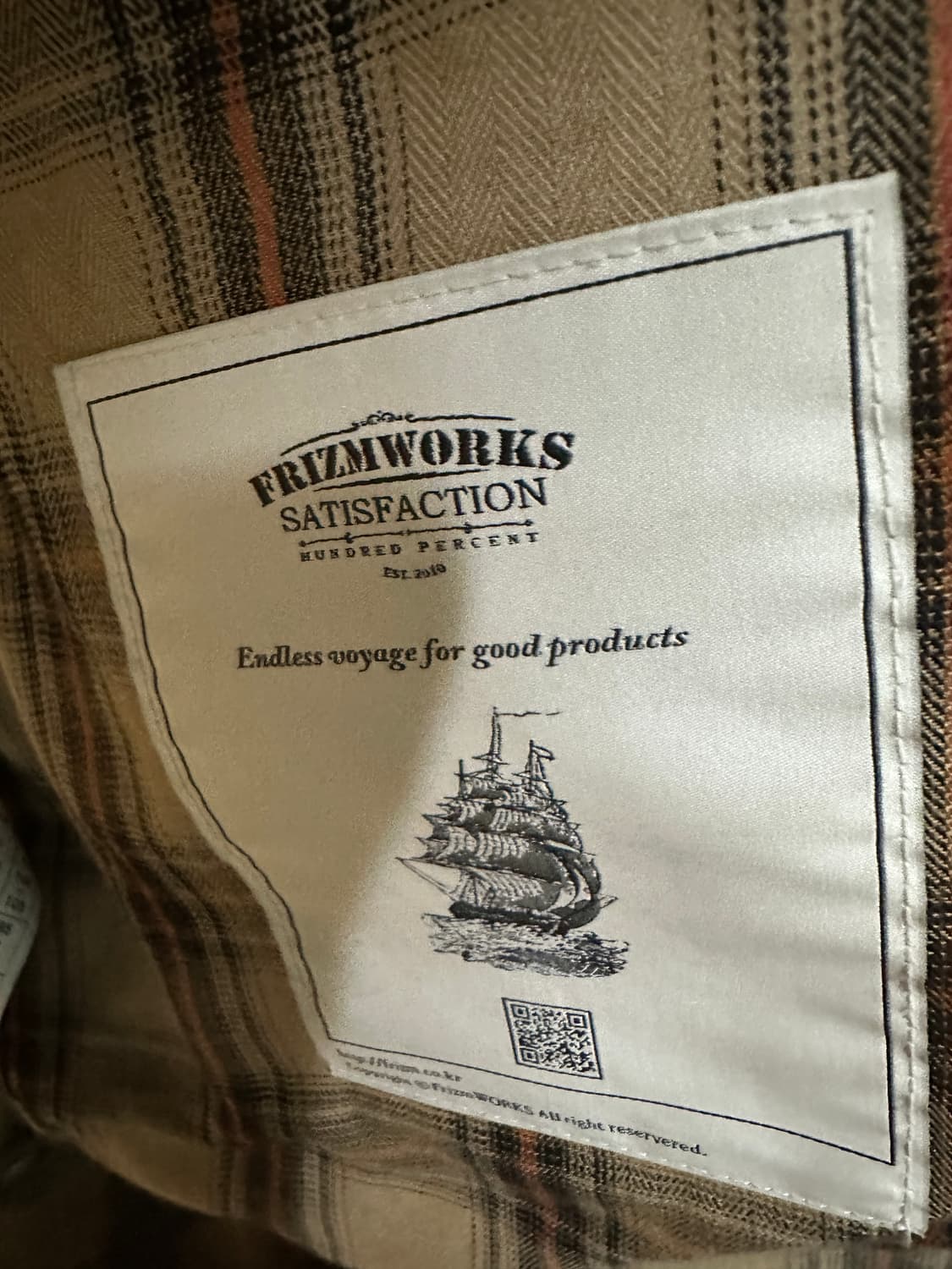 프리즘웍스 복각 헤리티지 헌팅 자켓 xl 상품이미지3