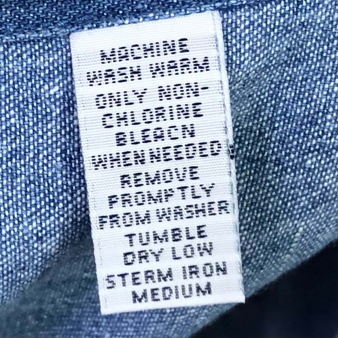 105 폴로 데님 셔츠 상품이미지4