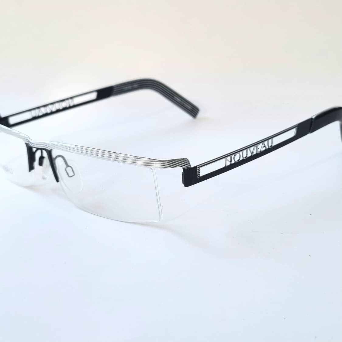 데드스탁  긱시크 유니크한 반무테 안경테 122 상품이미지5