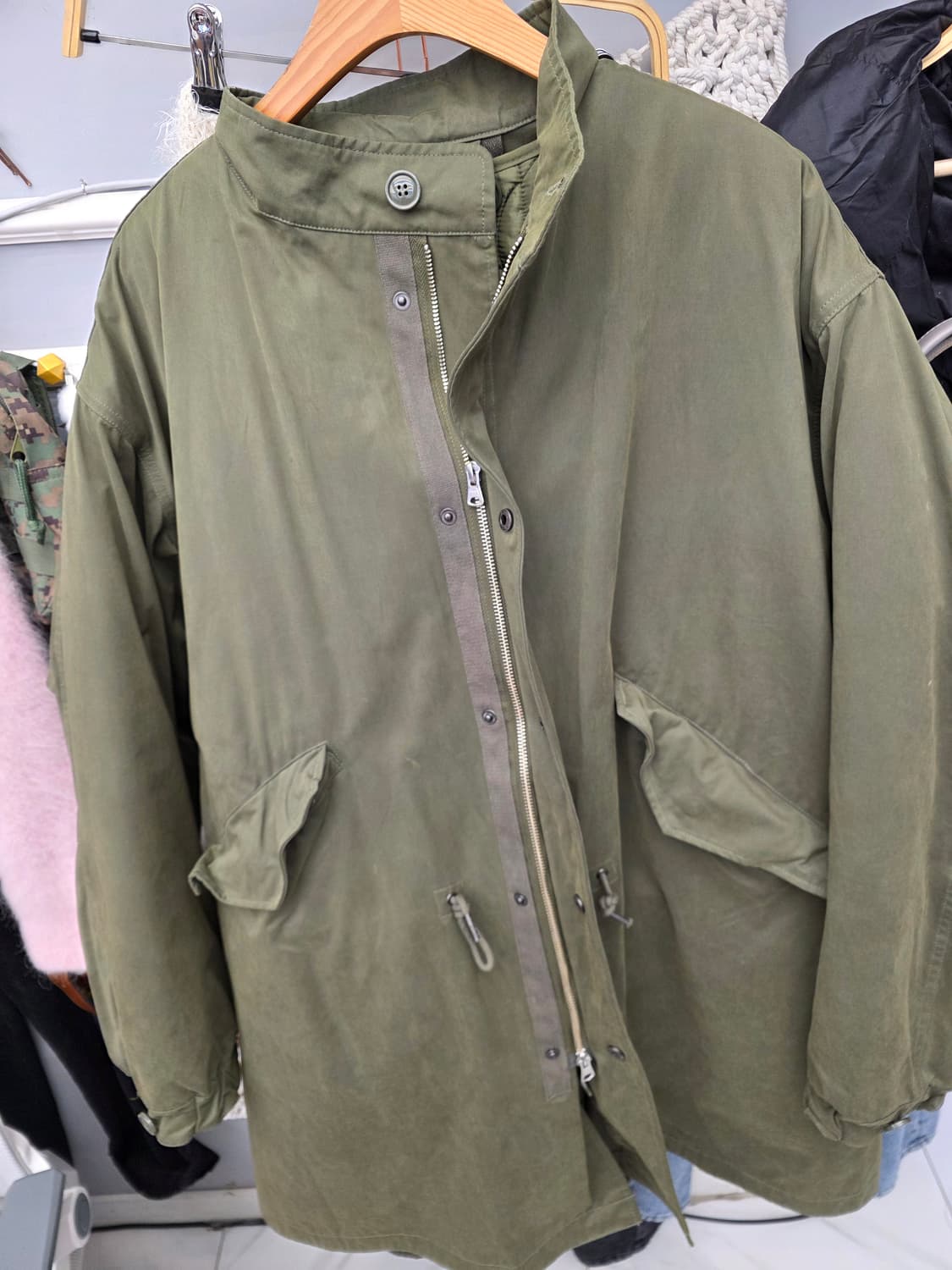 프리즘웍스 피쉬테일 야상 M 상품이미지9