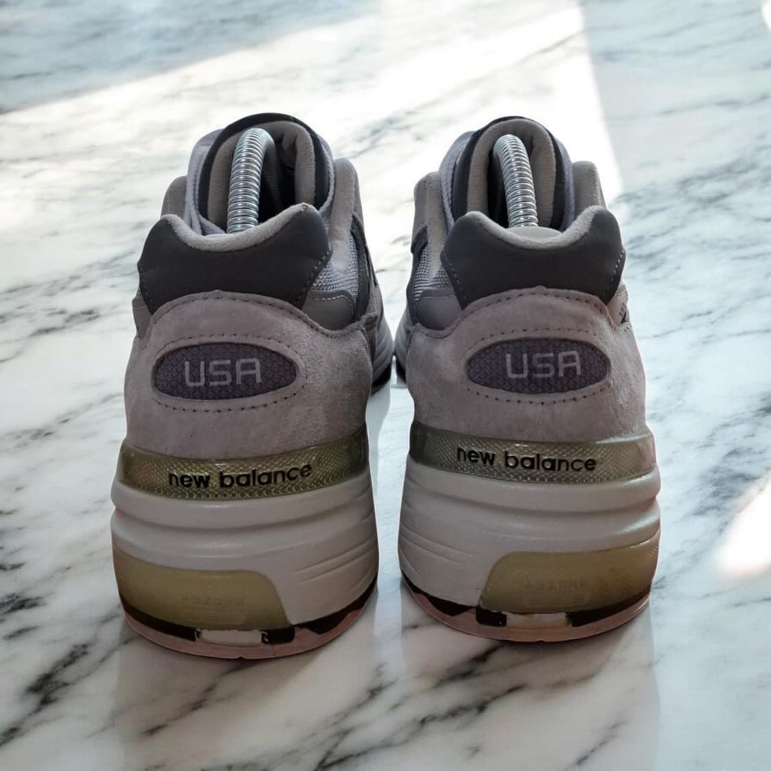 뉴발란스 992 메이드 인 usa 코어 그레이 실버 상품이미지4