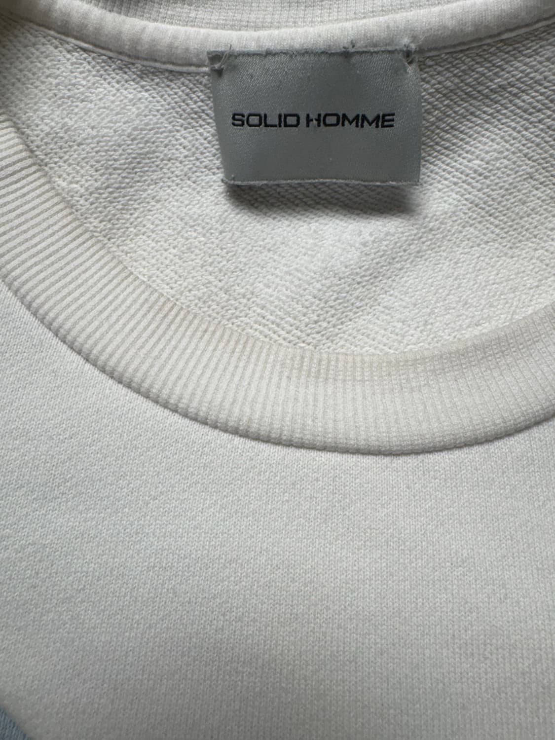 솔리드옴므맨투맨티셔츠 상품이미지2