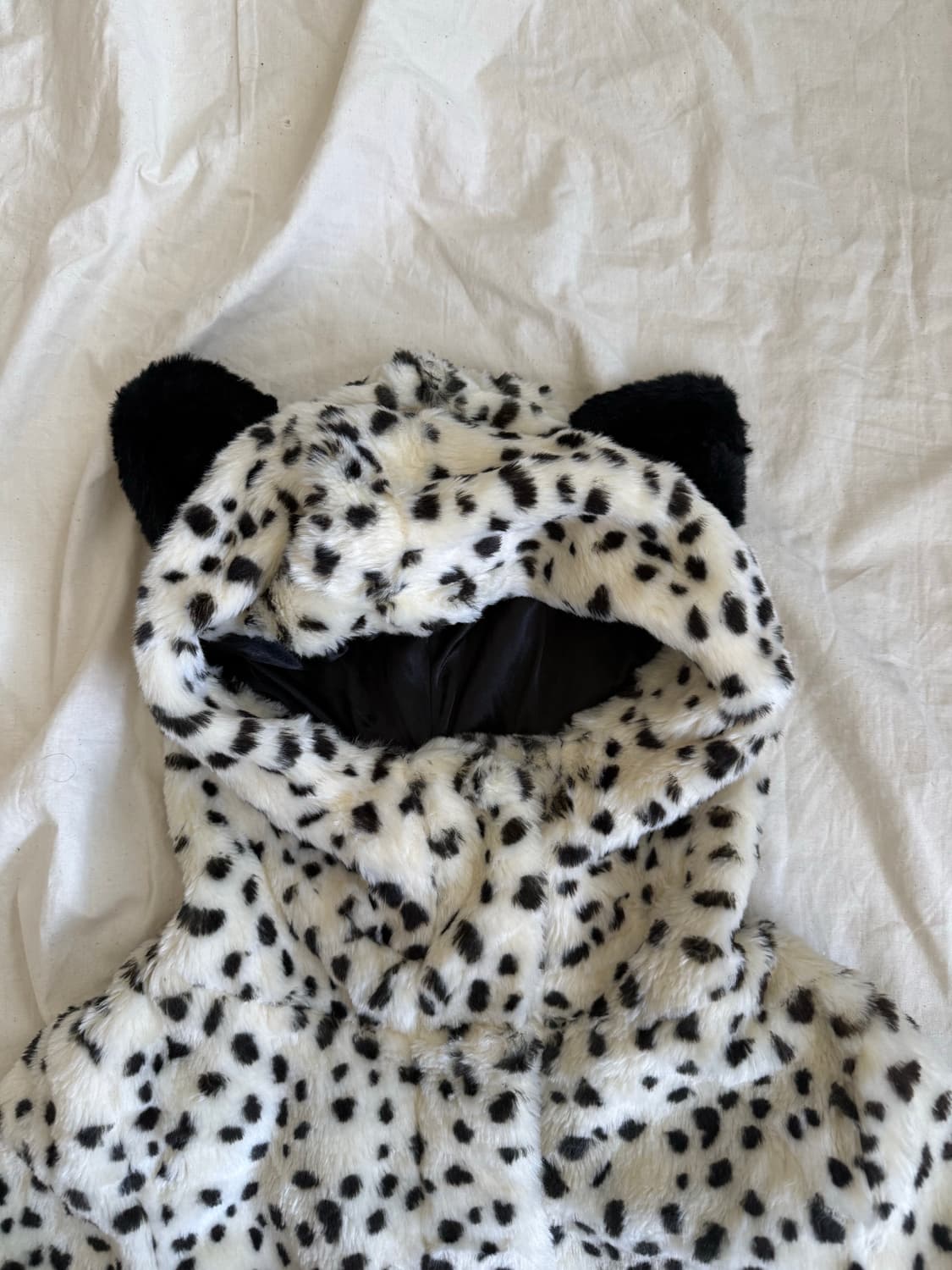 호피갸루 레오파드 나나 펑크 퍼 자켓 상품이미지3