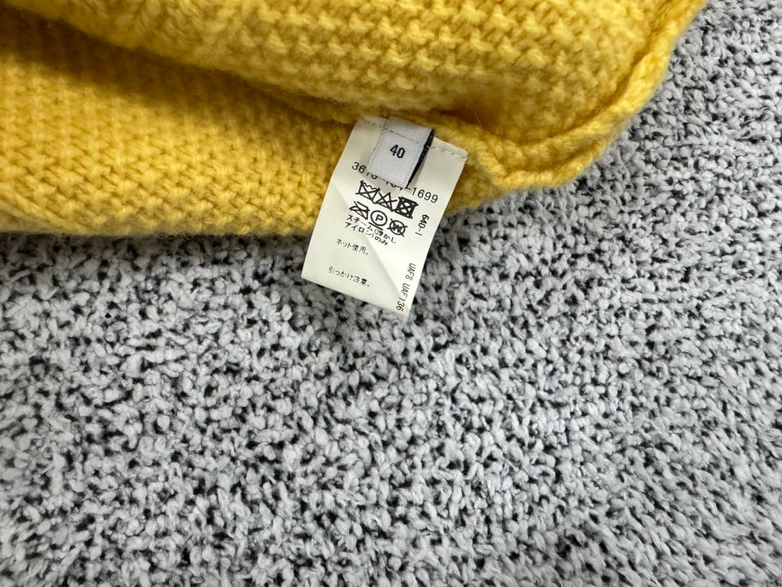 유나이티드애로우즈 해밀턴 램스울 피셔맨 아란 크루넥 스웨터 상품이미지4