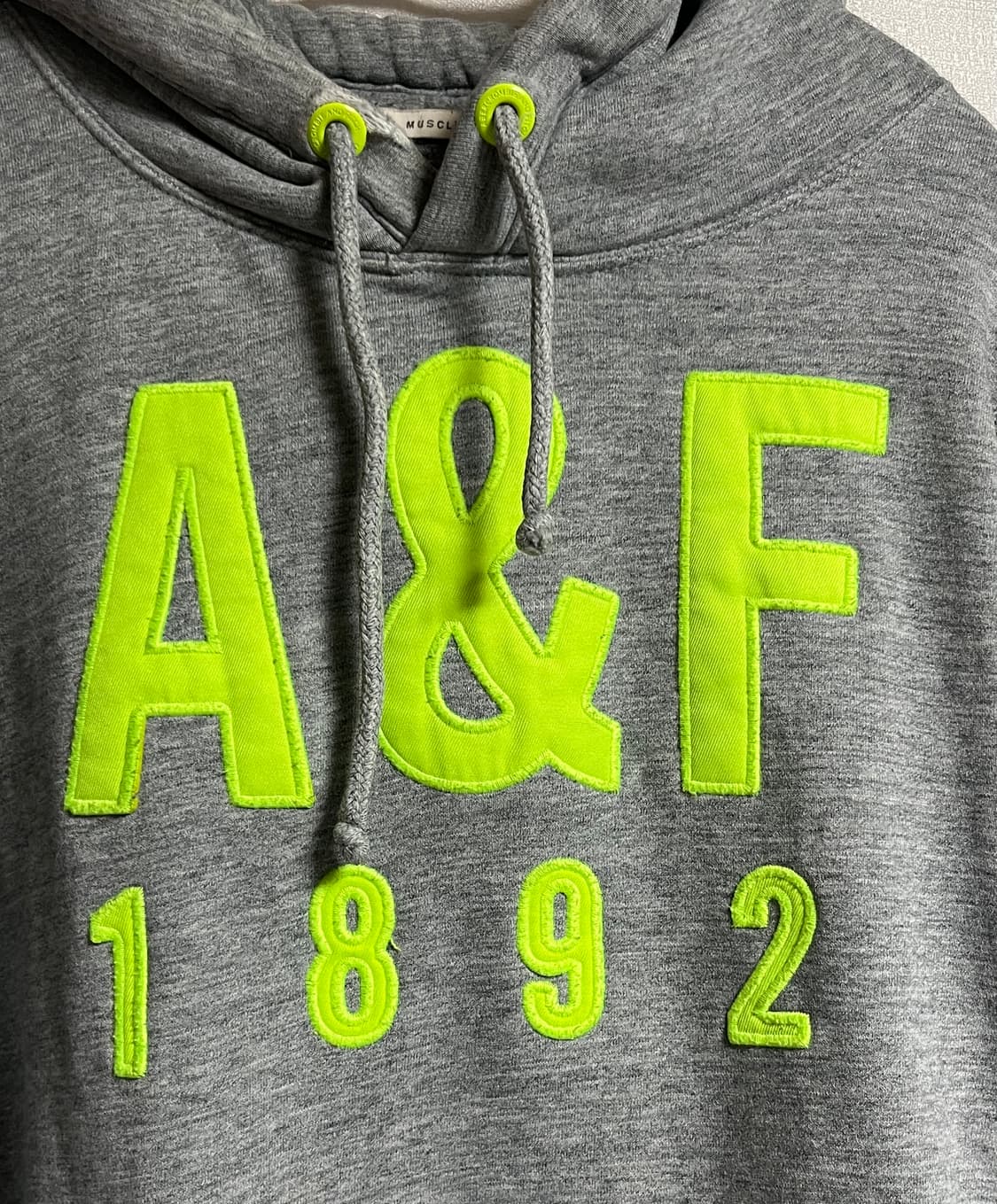 공용 아베크롬비 머슬핏 후드티셔츠 L 상품이미지4