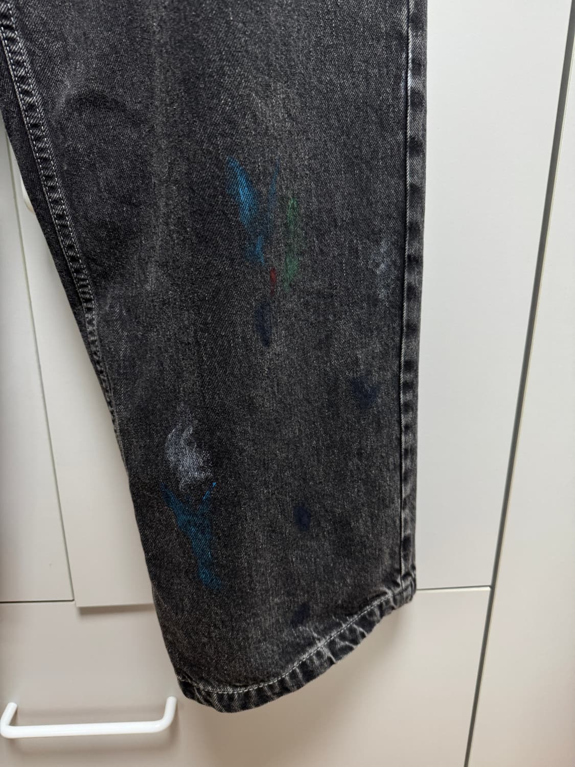 메종마르지엘라 페인팅 데님 팬츠 상품이미지6