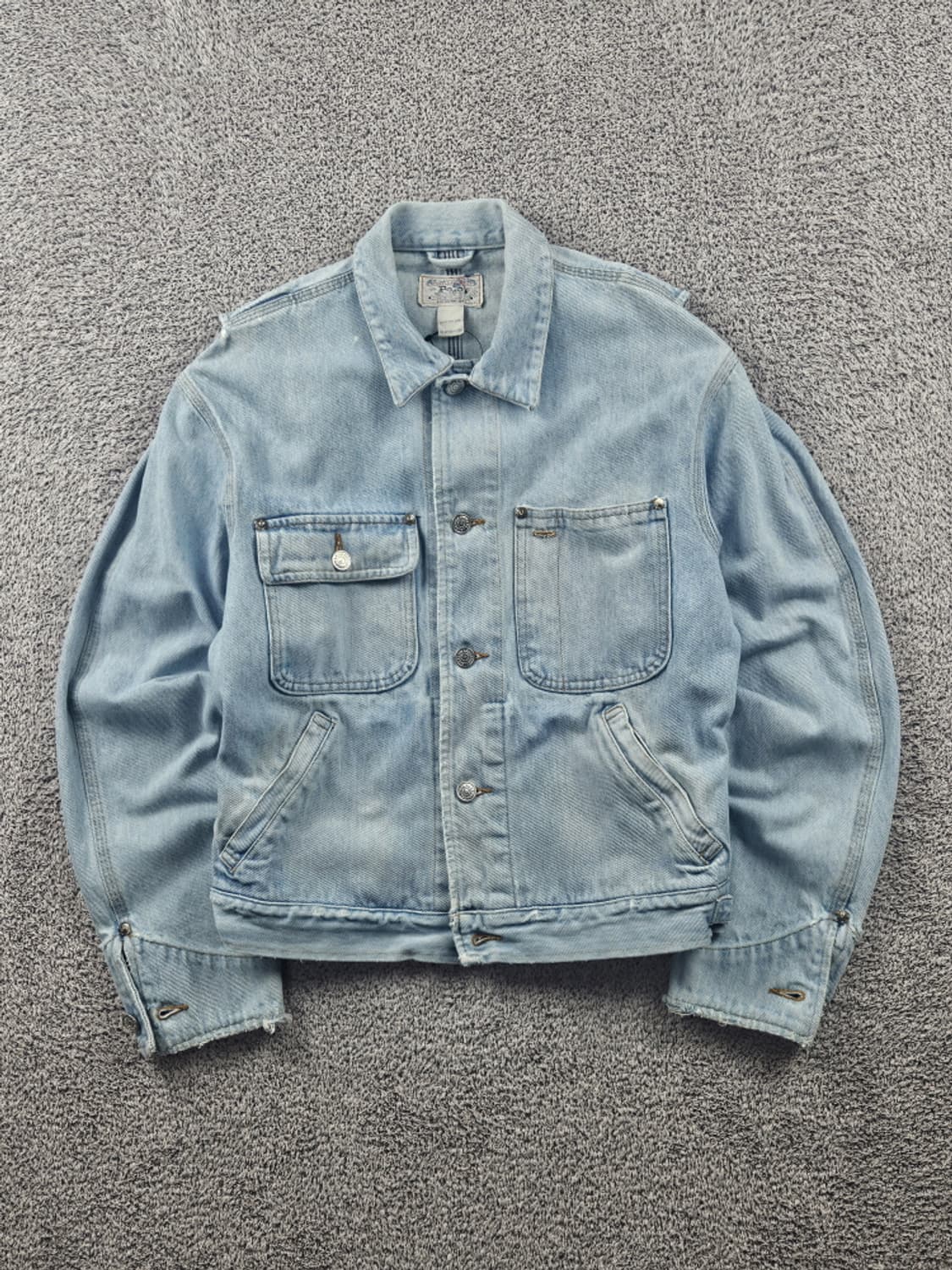 80's USA 폴로랄프로렌 데님 트러커 자켓 ( S ) / 10616 상품이미지1