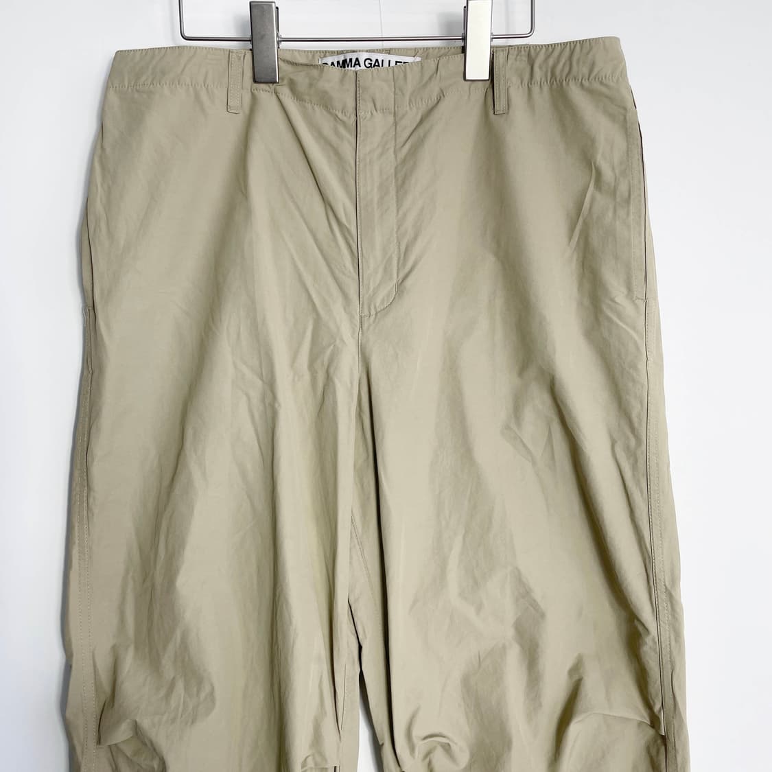 F1 감마갤러리(GAMMA GALLERY) 파라슈트 나일론 팬츠 베이지  상품이미지2