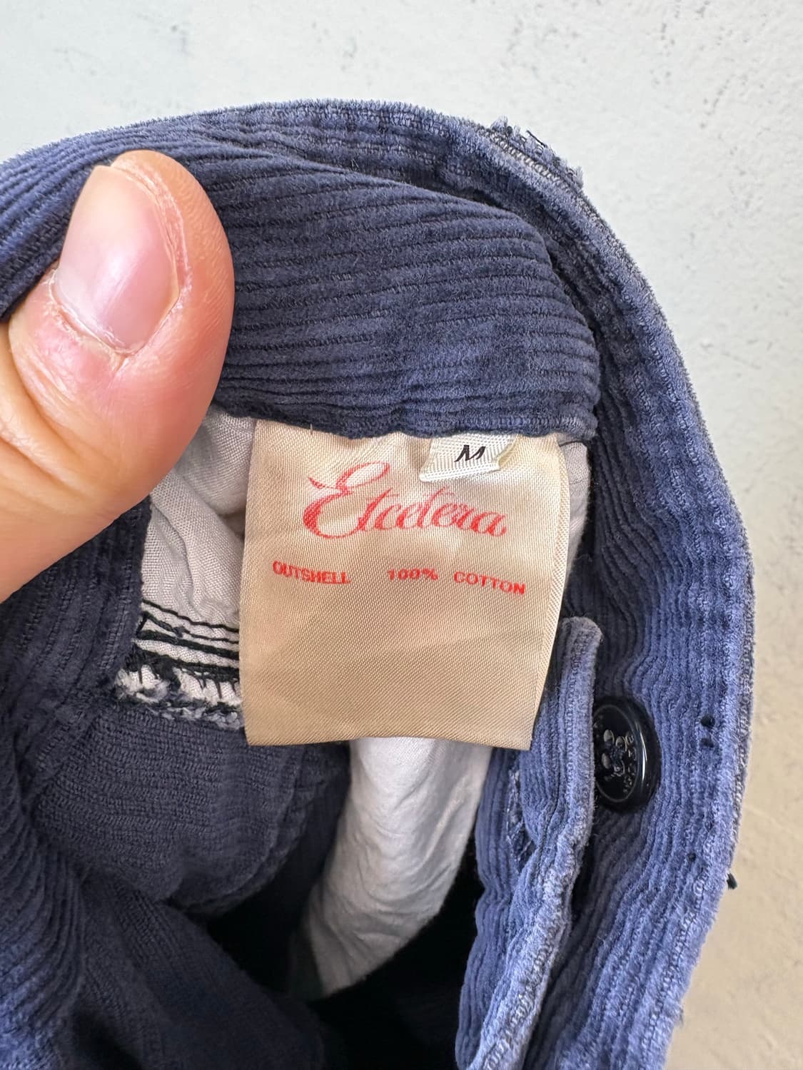 ETCE 이티씨이 리암 코듀로이 팬츠 네이비 상품이미지9