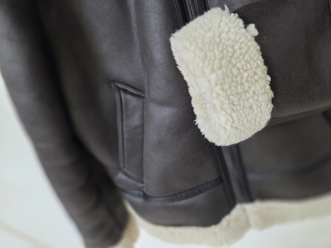 에코 무스탕 자라 L 상품이미지7