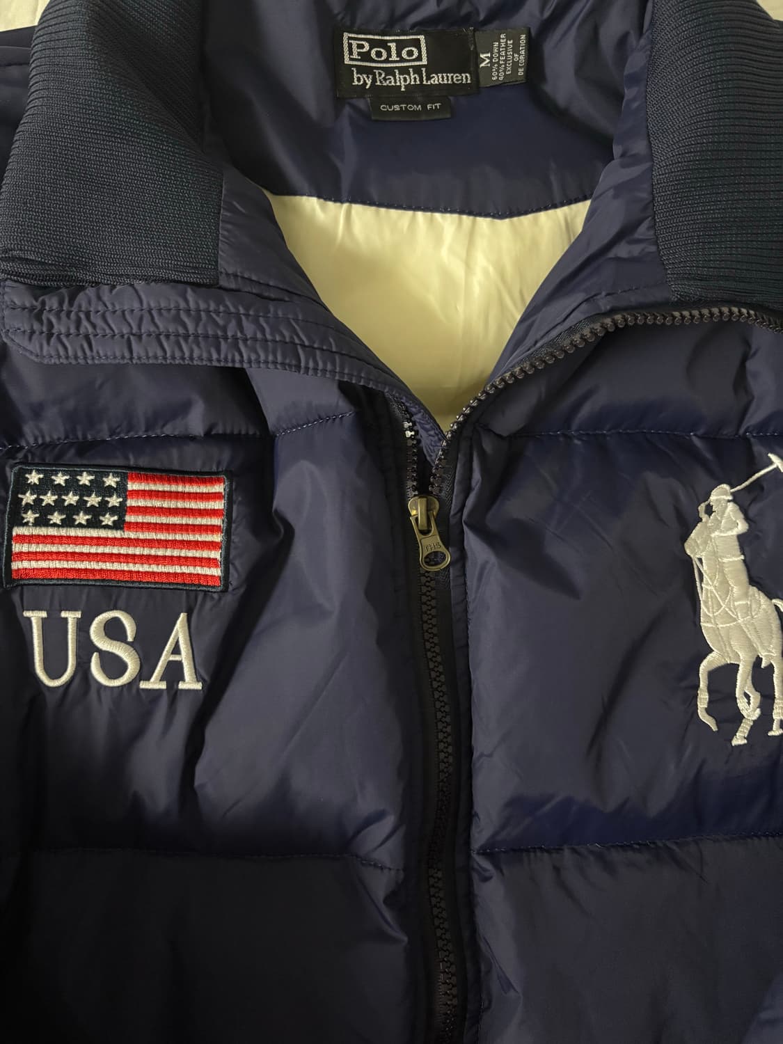폴로 빅포니 성조기 패딩  상품이미지3