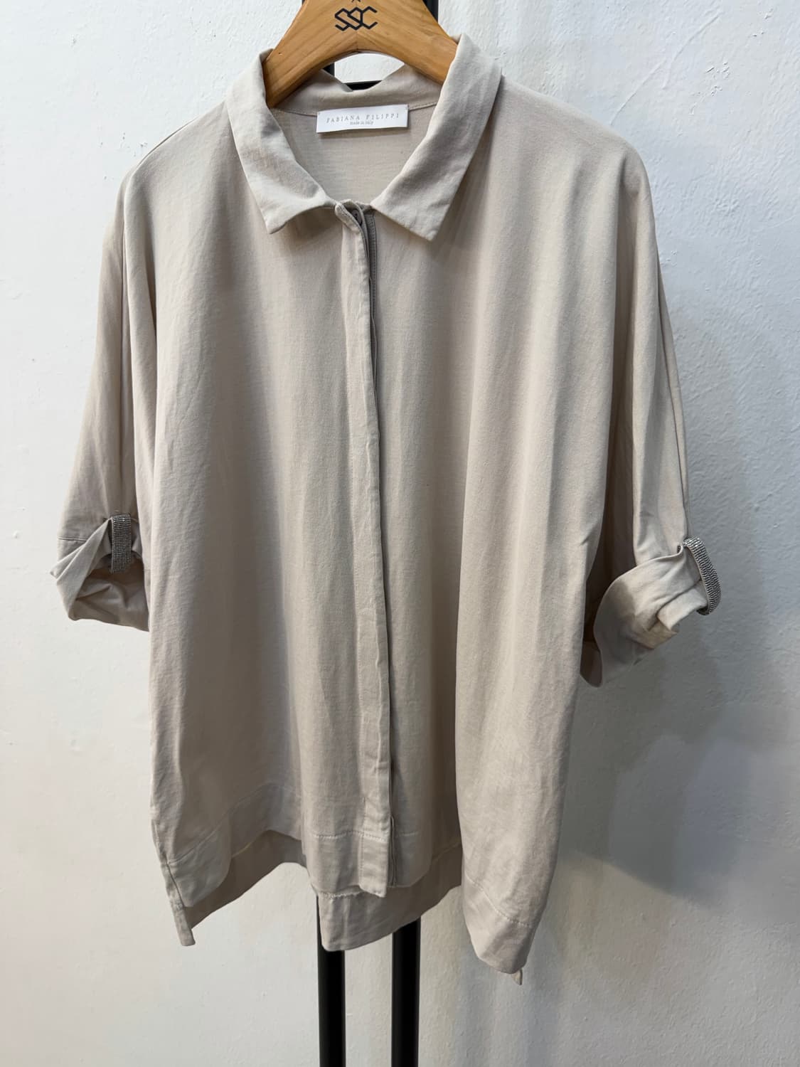 정품) 파비아나필리피 여성 오버사이즈 블라우스셔츠 상품이미지3