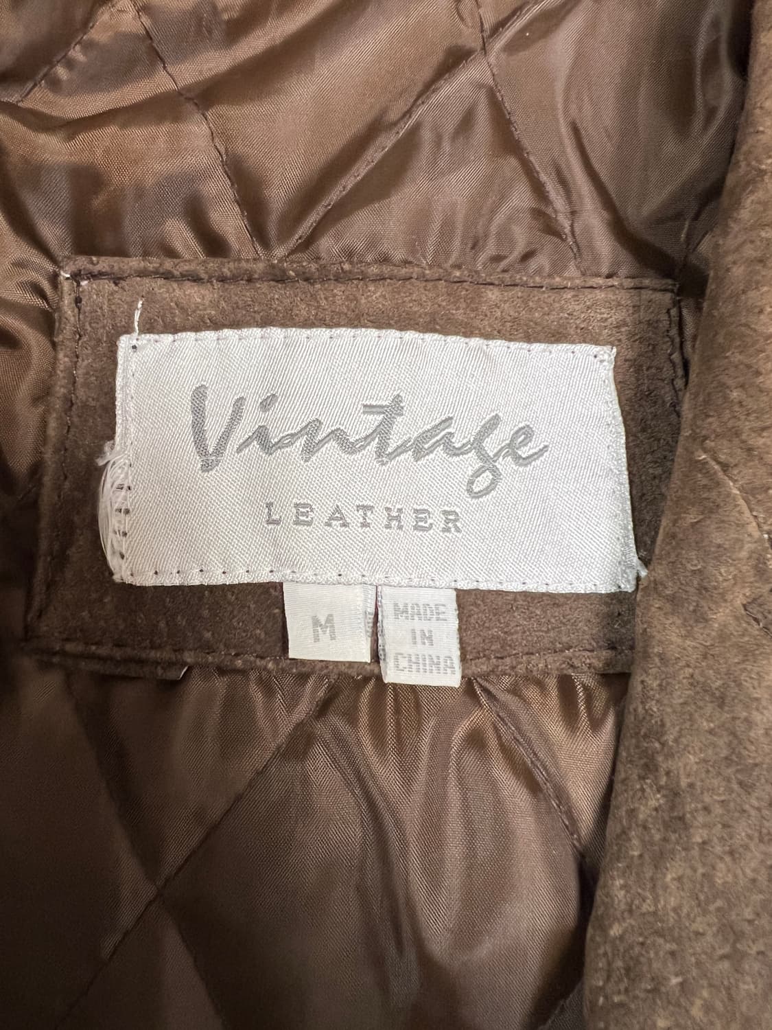 [실측 XL] 빈티지 돈피 오버핏 레더 카코트  상품이미지3