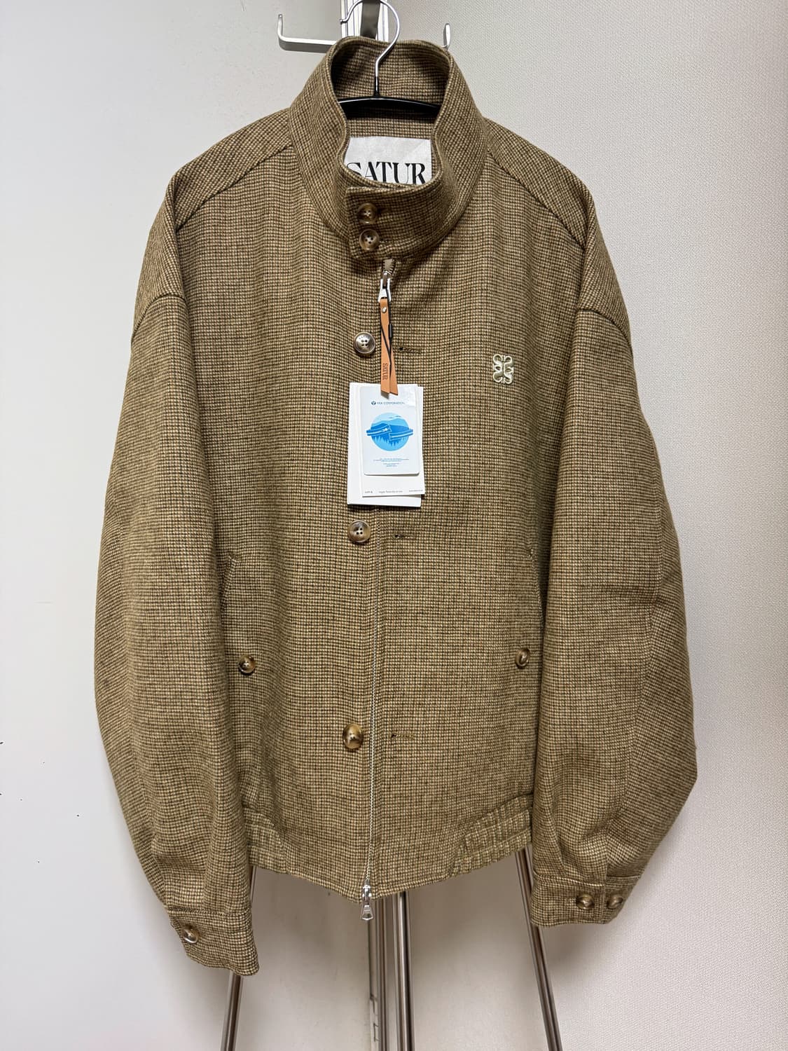 세터 SATUR 24fw 울 해링턴 자켓 XL 상품이미지1