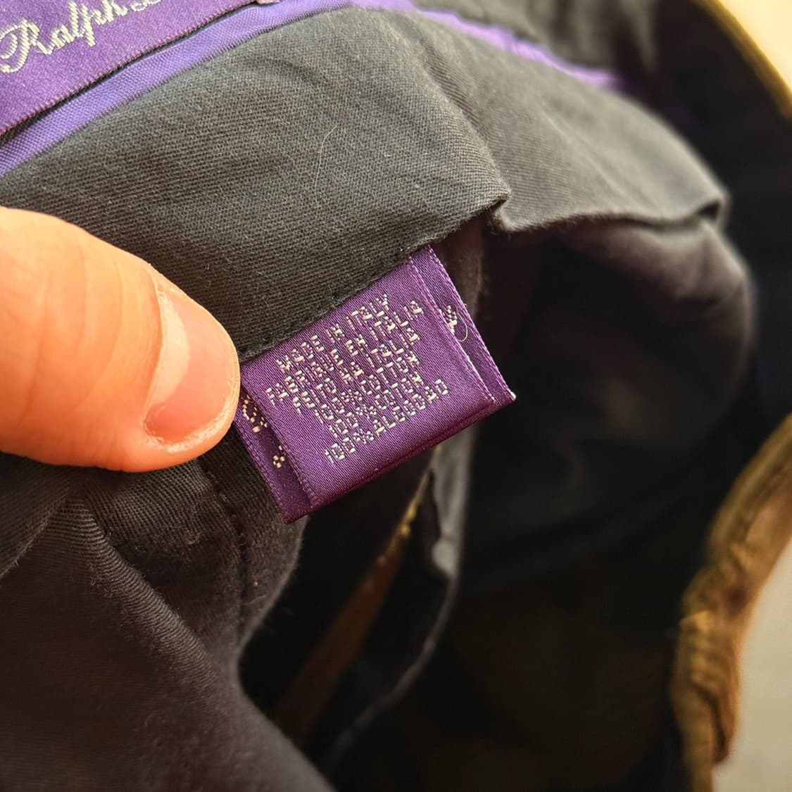 랄프 로렌 퍼플 라벨 이태리 생산 코듀로이 팬츠 상품이미지8