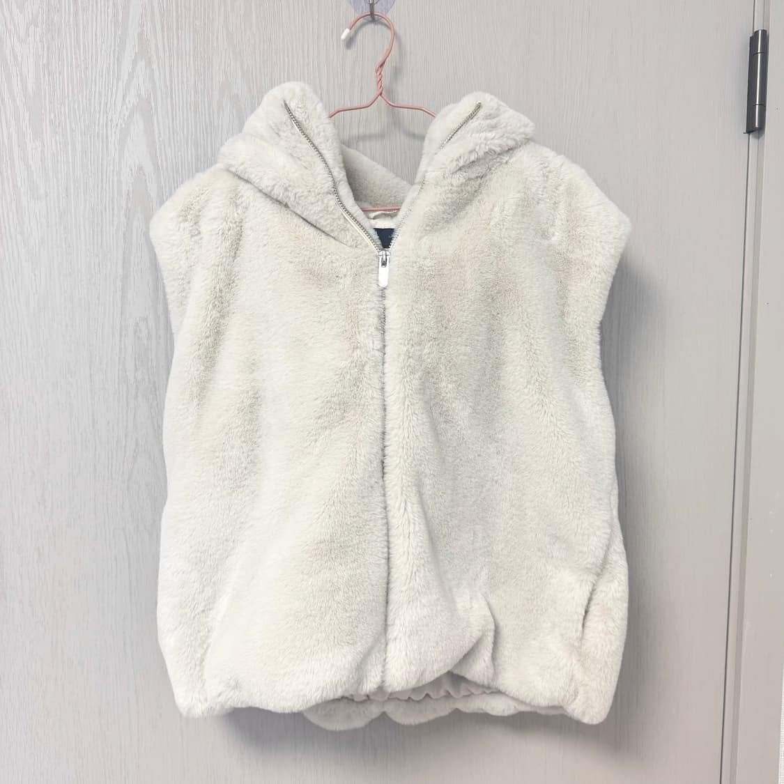 (m) 자라 퍼 후드 베스트 상품이미지2