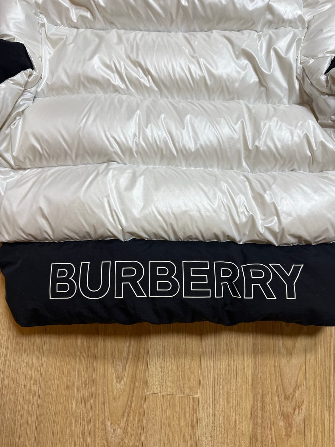 버버리 투톤 puffer jacket 패딩 상품이미지5