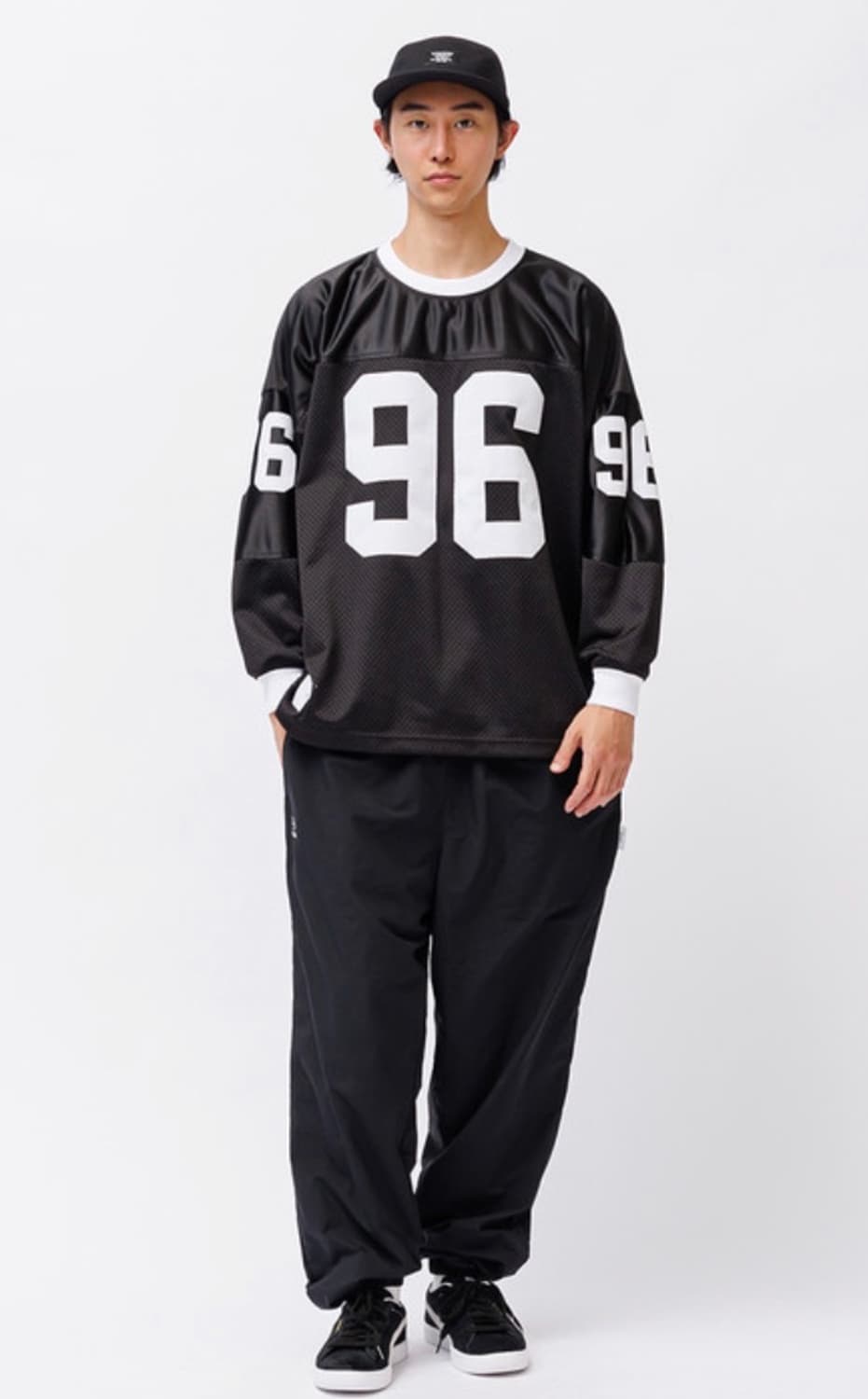 WTAPS 더블탭스 하키저지 블랙 상품이미지1