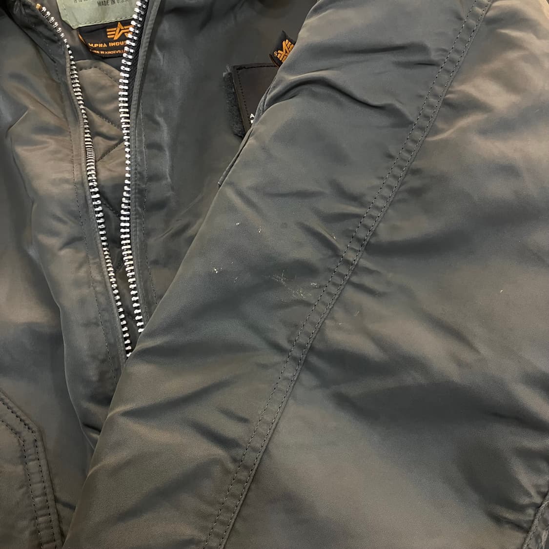 알파인더스트리 CWU-45/P 플라이트 점퍼 XL 상품이미지6