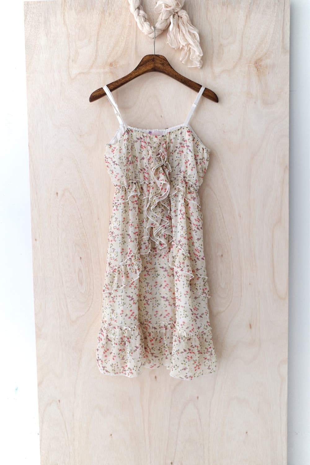 flower frill sleeveless one-piece 상품이미지1