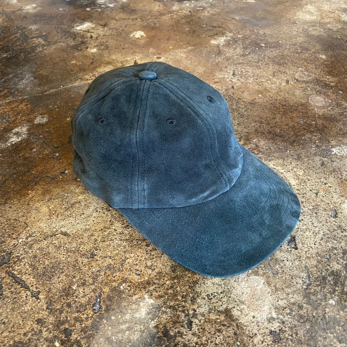 키지마타카유키 염소가죽 스웨이드 캡 상품이미지1