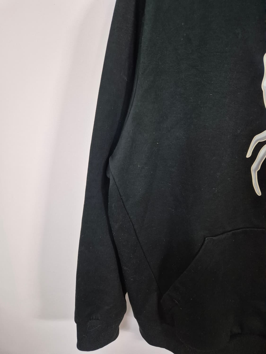 스파이더 블랙 후드티 상품이미지4